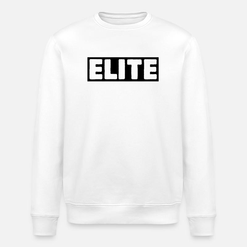 Elite - Stanley/Stella ROLLER Unisex Organic Sweatshirt - white