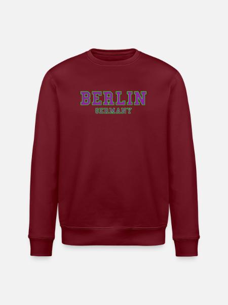 Berlin, Germany - Stanley/Stella ROLLER Unisex Organic Sweatshirt - white