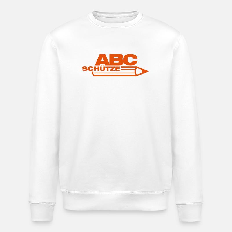 schütze schuleingang - Stanley/Stella Unisex Bio-Sweatshirt ROLLER - Weiß
