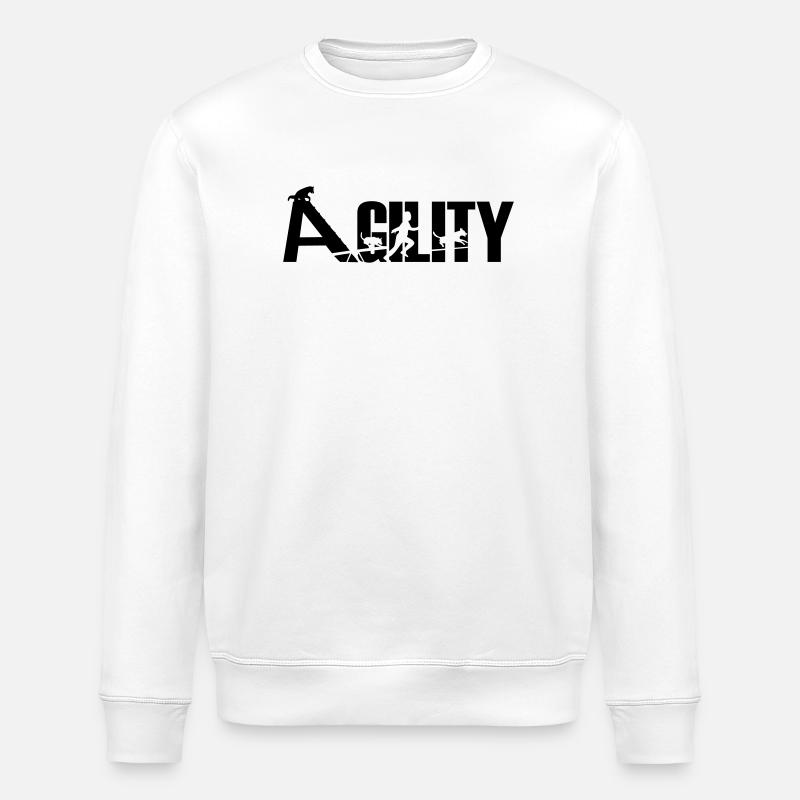 Agility - Sweat bio ROLLER Stanley/Stella Unisexe - blanc