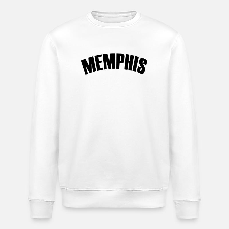 Maillot de Memphis - Sweat bio ROLLER Stanley/Stella Unisexe - blanc