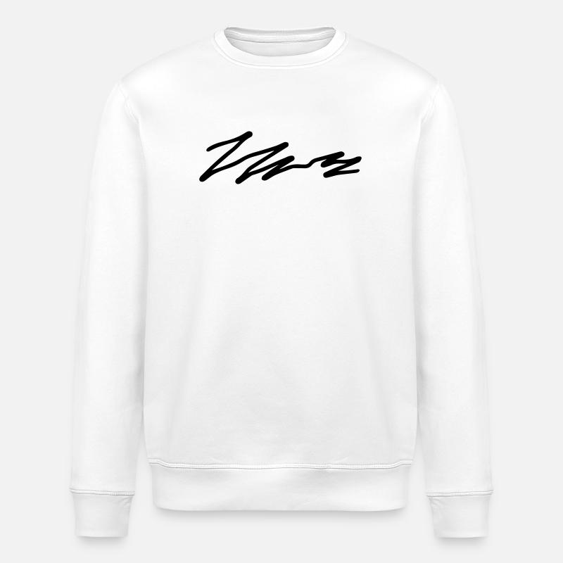 Stelvio Pass – Stelvio Road Shirt - Stanley/Stella ROLLER Unisex Organic Sweatshirt - white