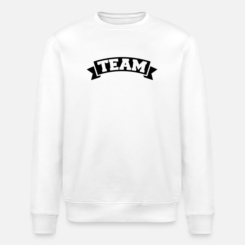 Team - Stanley/Stella ROLLER Unisex Organic Sweatshirt - white
