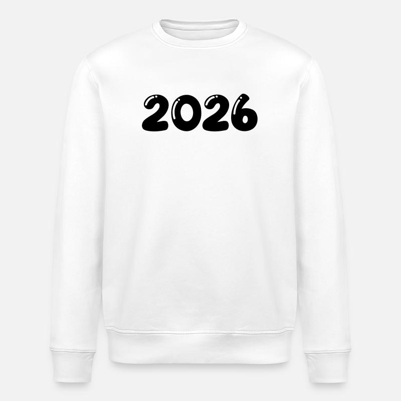 2026 - Sweat bio ROLLER Stanley/Stella Unisexe - blanc