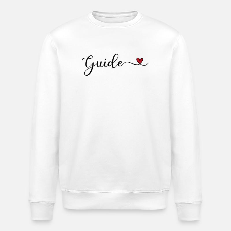 Guide - Sweat bio ROLLER Stanley/Stella Unisexe - blanc