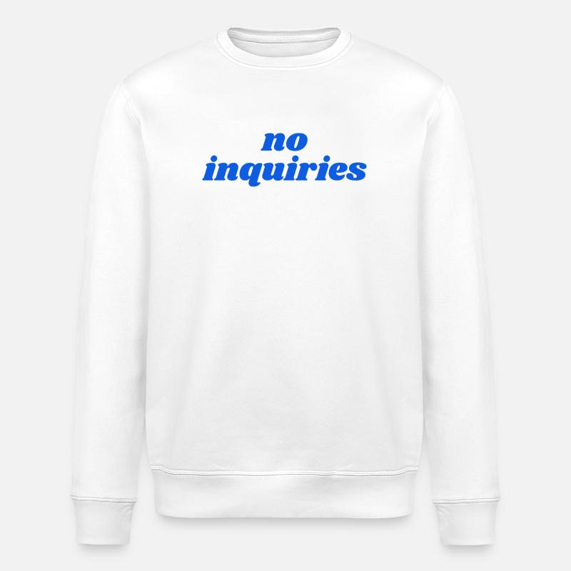 no inquiries - Stanley/Stella Unisex Bio-Sweatshirt ROLLER - Weiß