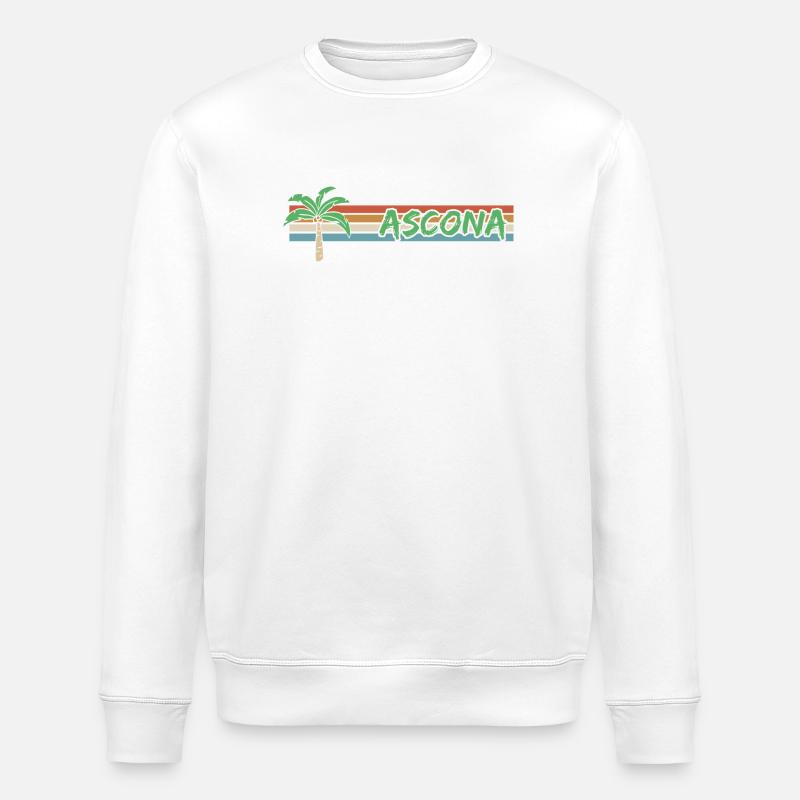 Sun Ascona - Stanley/Stella ROLLER Unisex Organic Sweatshirt - white