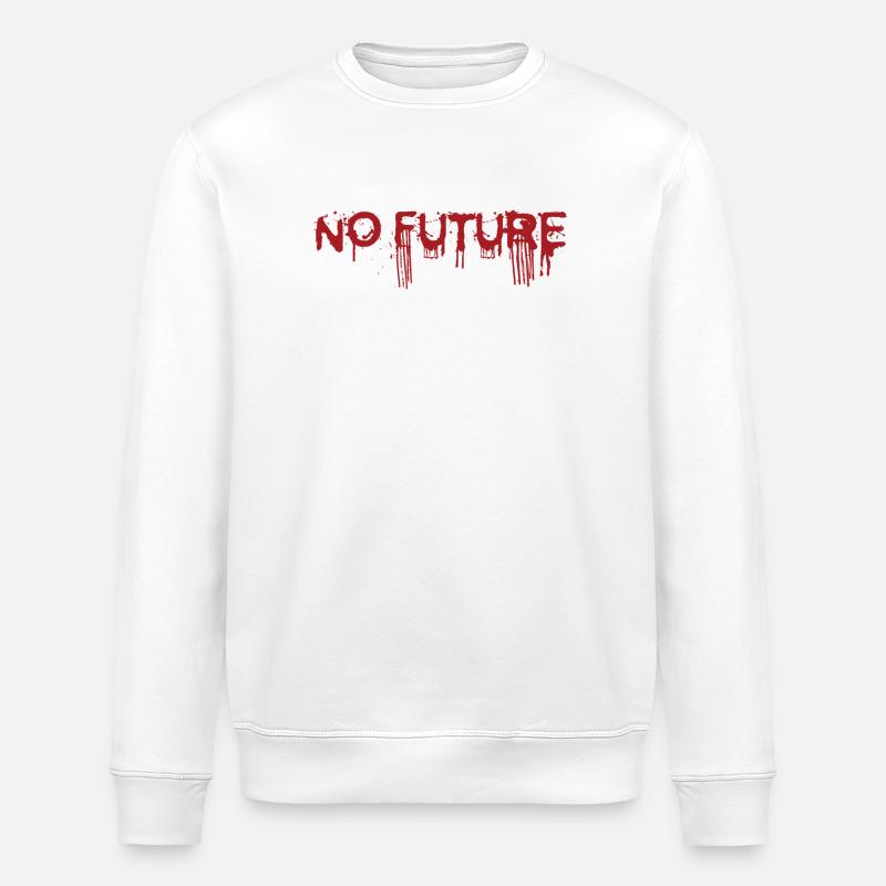NO FUTURE - Sweat bio ROLLER Stanley/Stella Unisexe - blanc