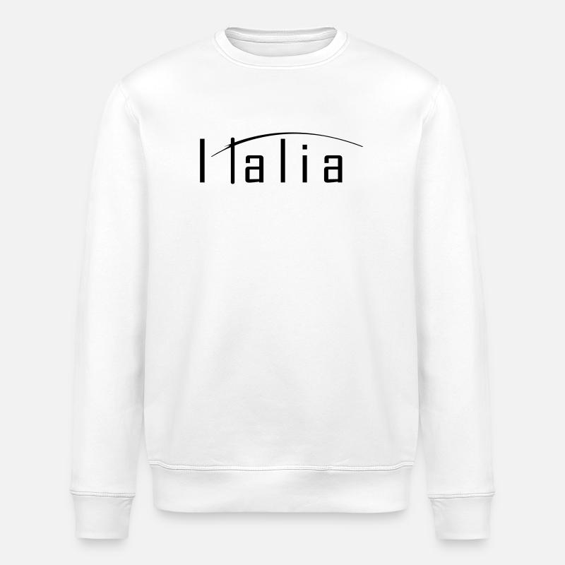 Italia - Stanley/Stella ROLLER Unisex Organic Sweatshirt - white