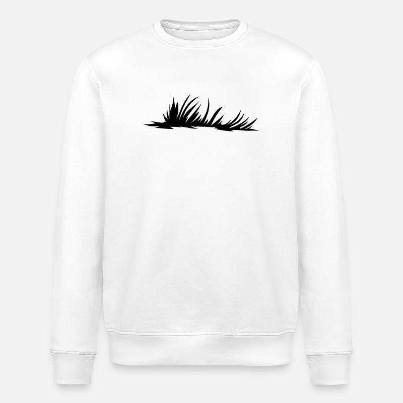 wiese meadow - Stanley/Stella Unisex Bio-Sweatshirt ROLLER - Weiß