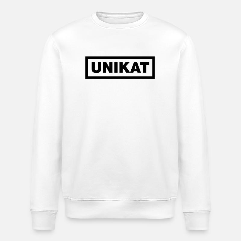 Echtes Unikat - Stanley/Stella Unisex Bio-Sweatshirt ROLLER - Weiß