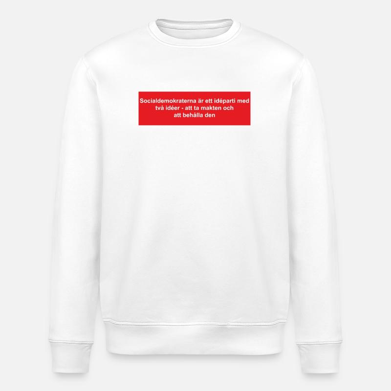 Anti Sosse - Sweat bio ROLLER Stanley/Stella Unisexe - blanc