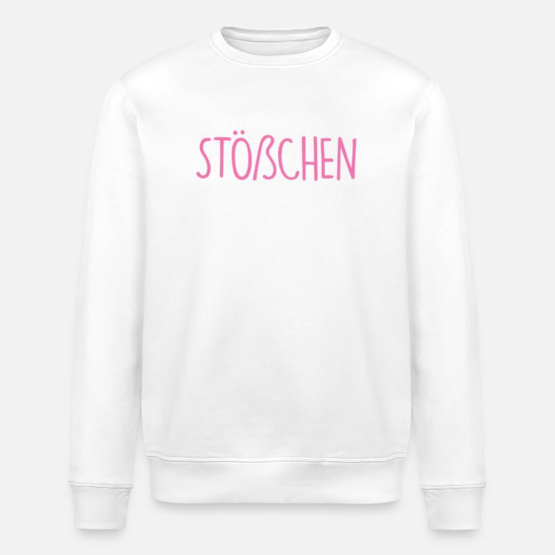 Stößchen - Stanley/Stella Unisex Bio-Sweatshirt ROLLER - Weiß