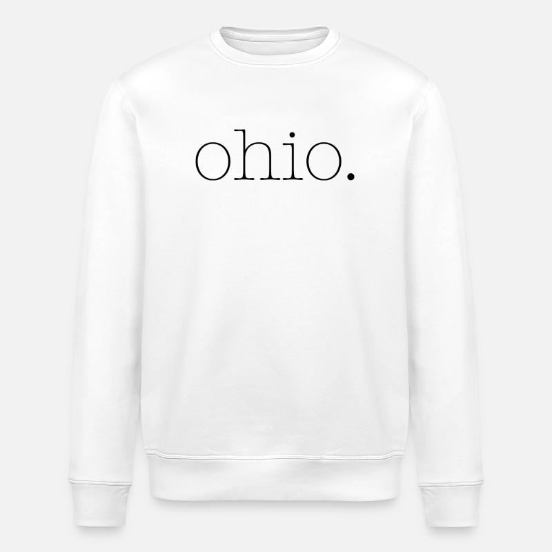 ohio - Stanley/Stella ROLLER Unisex Organic Sweatshirt - white