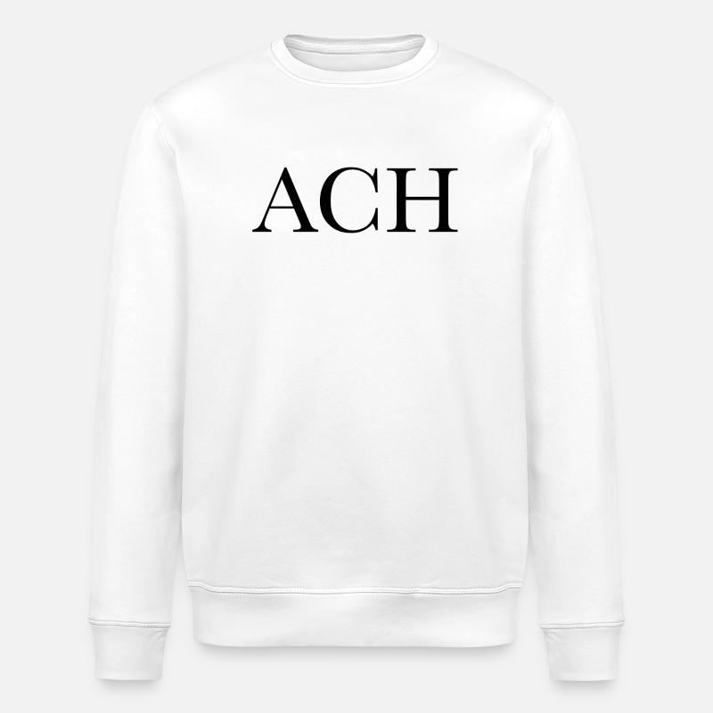 Oh - Stanley/Stella ROLLER Unisex Organic Sweatshirt - white