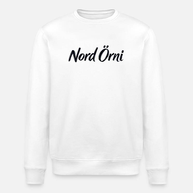 Örni du Nord - Sweat bio ROLLER Stanley/Stella Unisexe - blanc