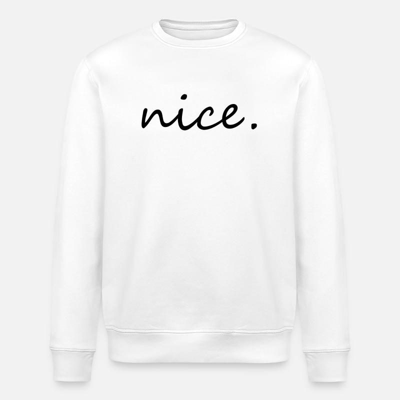 nice - Sweat bio ROLLER Stanley/Stella Unisexe - blanc