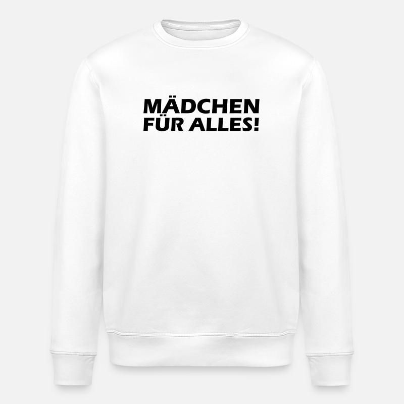 Mädchen für alles - Stanley/Stella Unisex Bio-Sweatshirt ROLLER - Weiß