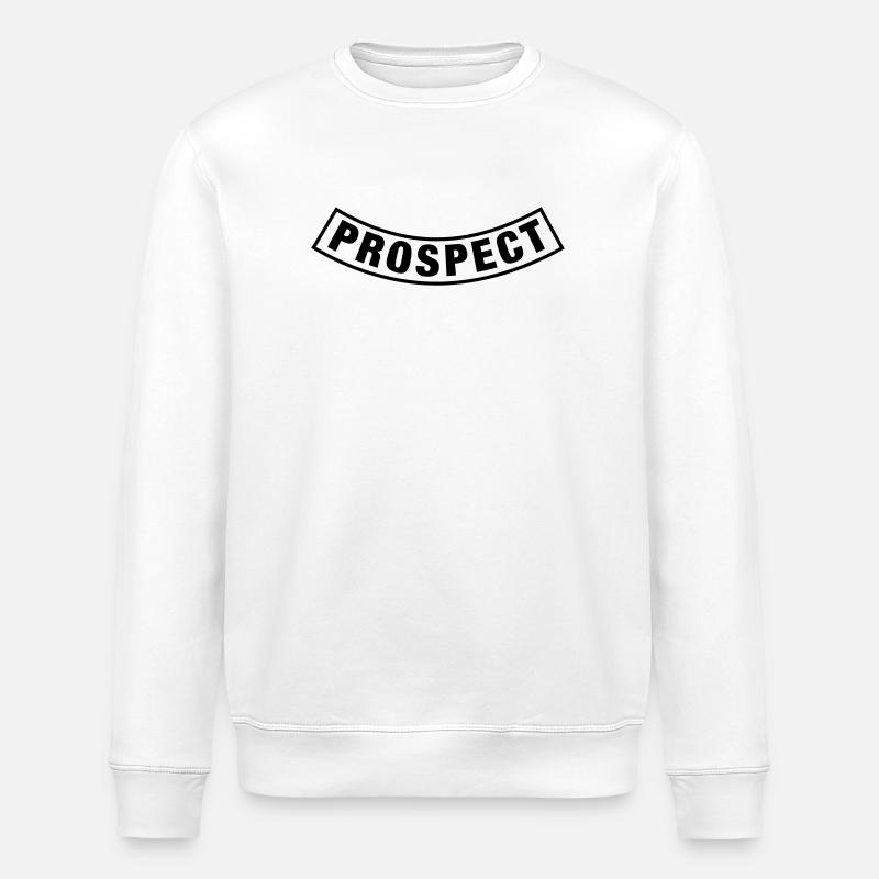 Prospect Batch - Sweat bio ROLLER Stanley/Stella Unisexe - blanc