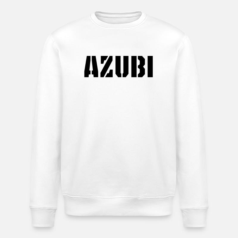 Azubi Tshirt - Stanley/Stella Unisex Bio-Sweatshirt ROLLER - Weiß