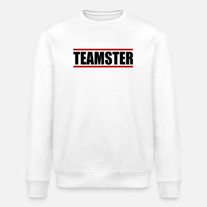 Teamster - Stanley/Stella Unisex Bio-Sweatshirt ROLLER - Weiß