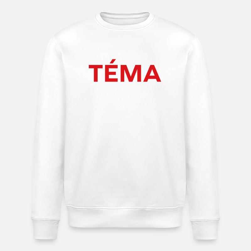 téma - Sweat bio ROLLER Stanley/Stella Unisexe - blanc