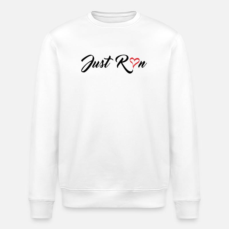 Cours juste - Sweat bio ROLLER Stanley/Stella Unisexe - blanc