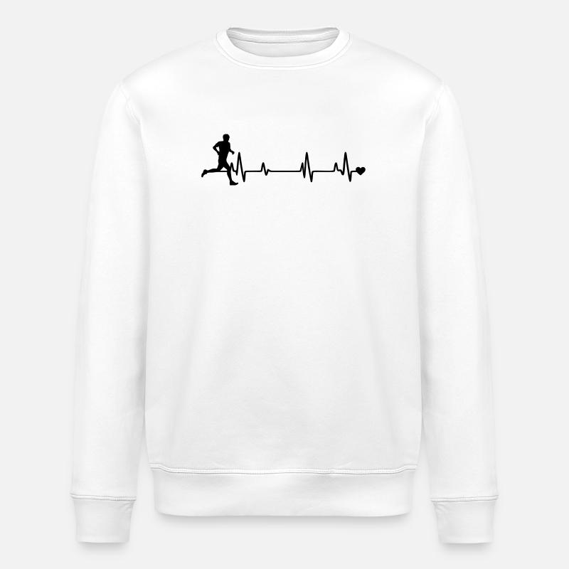 Läufer - Stanley/Stella Unisex Bio-Sweatshirt ROLLER - Weiß