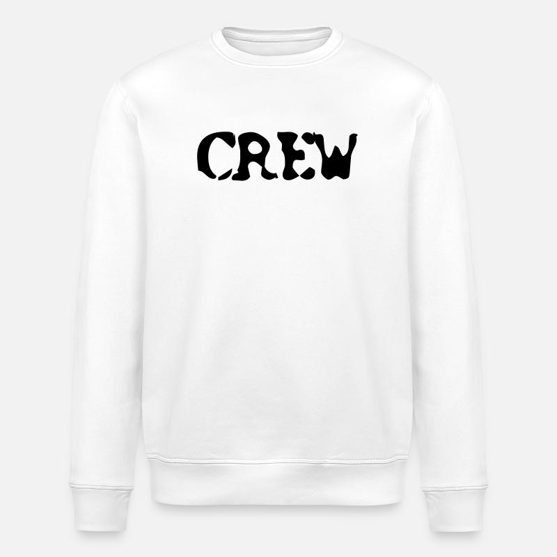 CREW - Stanley/Stella Unisex Bio-Sweatshirt ROLLER - Weiß