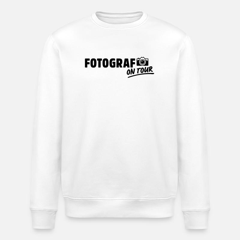 fotograf on tour - Stanley/Stella Unisex Bio-Sweatshirt ROLLER - Weiß