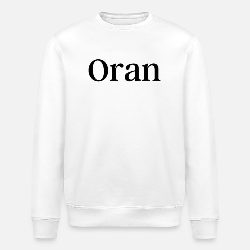 Oran - Sweat bio ROLLER Stanley/Stella Unisexe - blanc