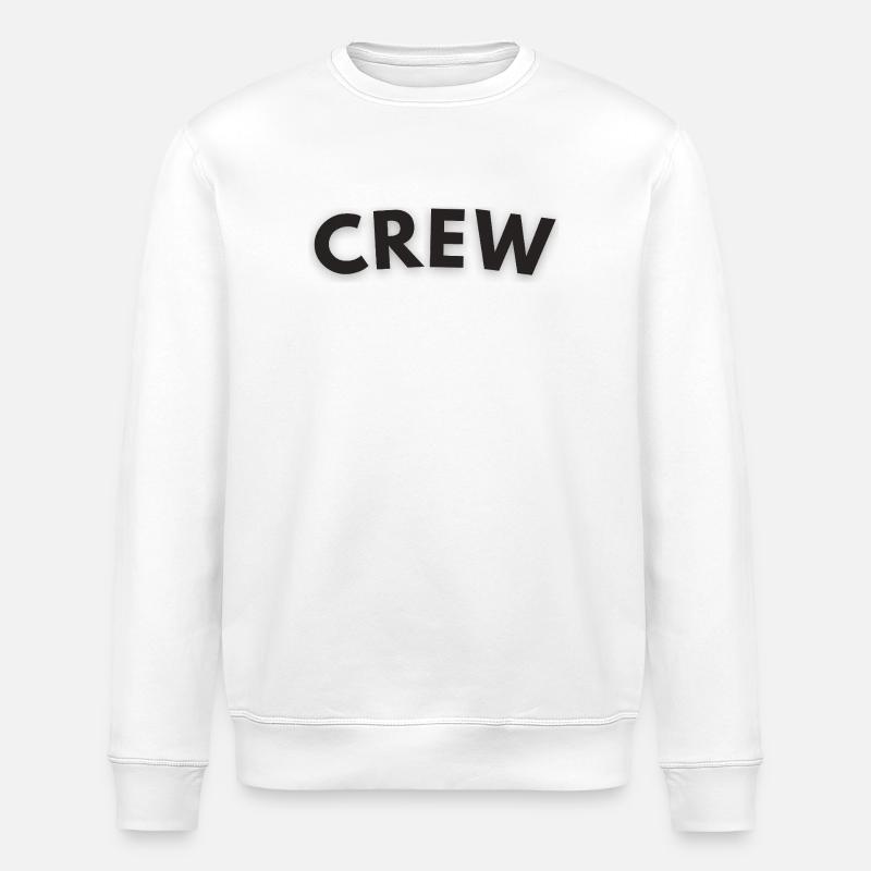 Crew - Stanley/Stella Unisex Bio-Sweatshirt ROLLER - Weiß