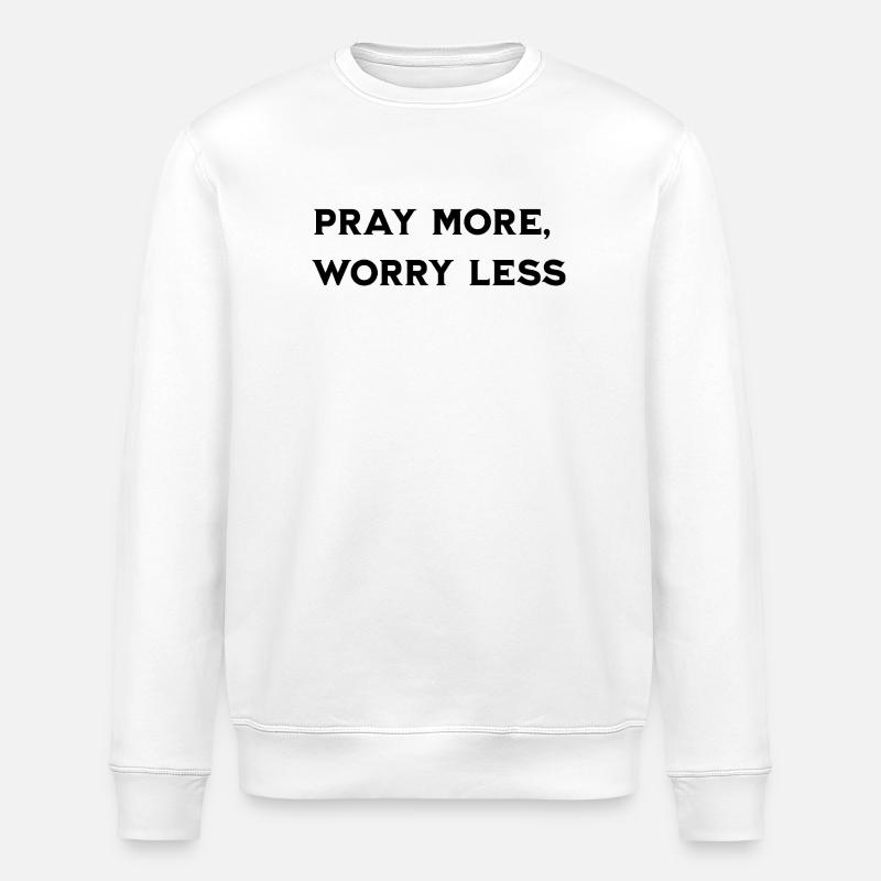 Abstrakt Farbexplosion Kunstdesign - Stanley/Stella Unisex Bio-Sweatshirt ROLLER - Weiß