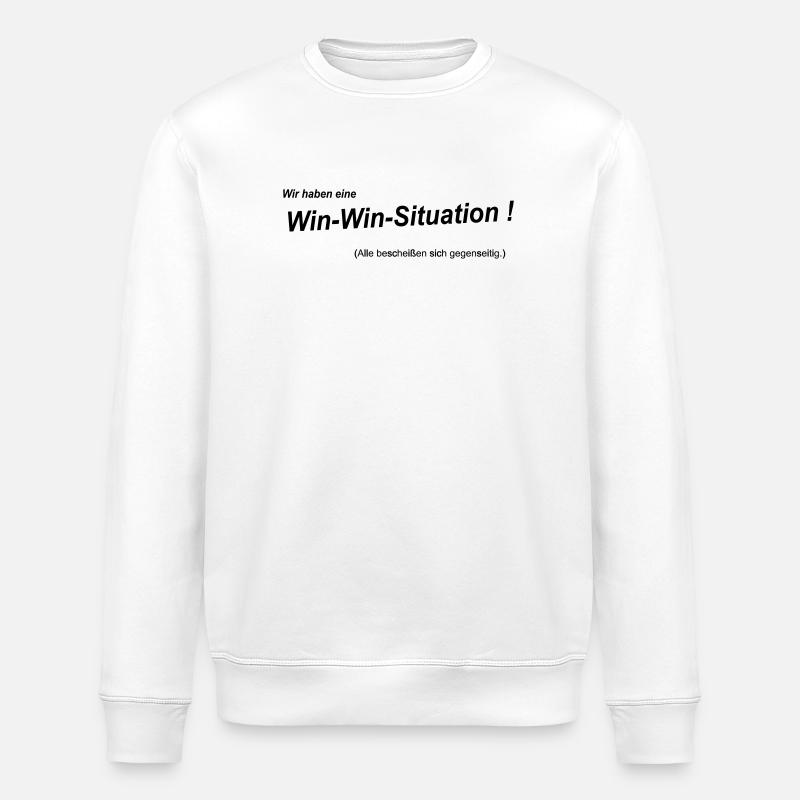 Win-Win - Stanley/Stella Unisex Bio-Sweatshirt ROLLER - Weiß