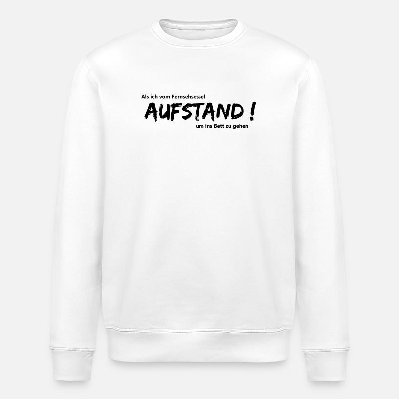 Aufstand - Stanley/Stella Unisex Bio-Sweatshirt ROLLER - Weiß