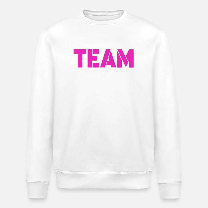 team_1 - Stanley/Stella ROLLER Unisex Organic Sweatshirt - white