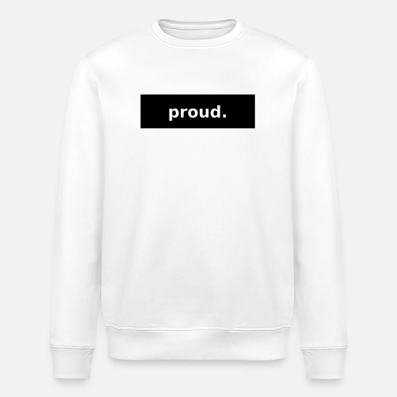 fier - Sweat bio ROLLER Stanley/Stella Unisexe - blanc