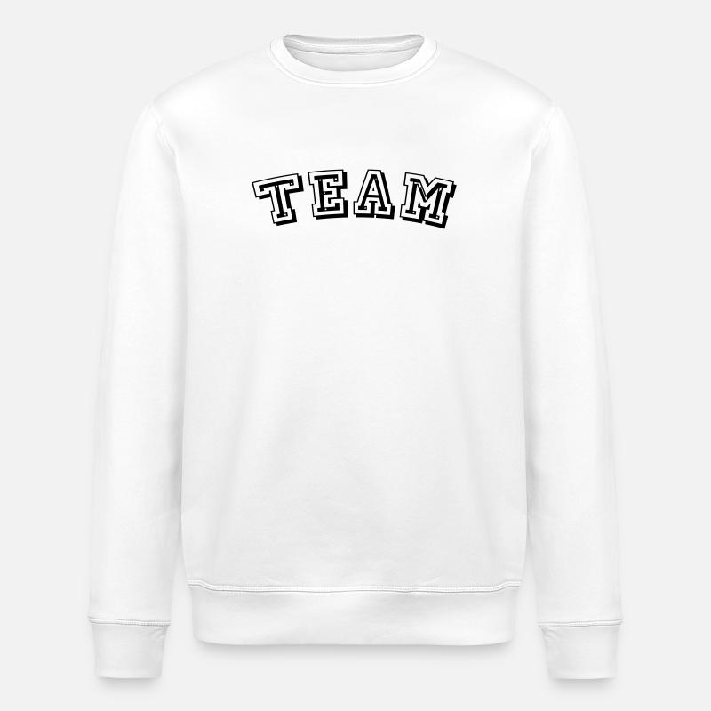 TEAM Design - Stanley/Stella Unisex Bio-Sweatshirt ROLLER - Weiß
