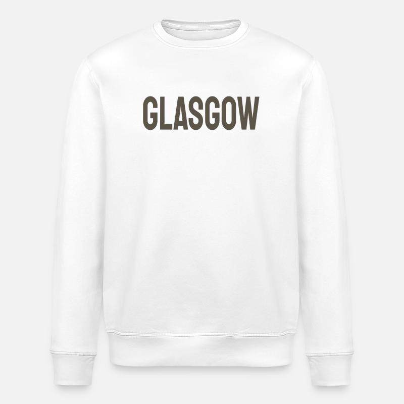 Glasgow - Sweat bio ROLLER Stanley/Stella Unisexe - blanc