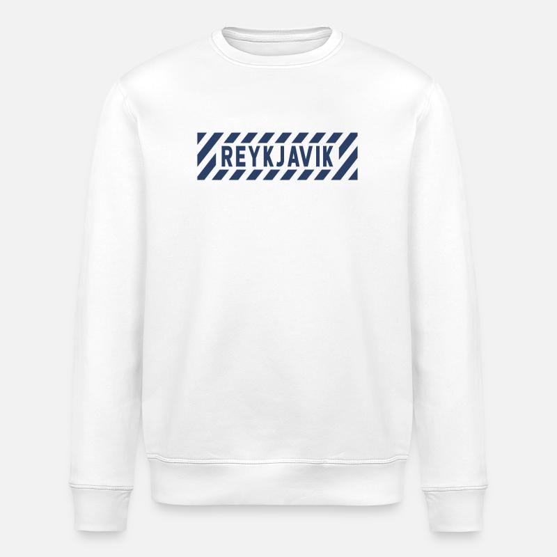 Reykjavik - Stanley/Stella Unisex Bio-Sweatshirt ROLLER - Weiß