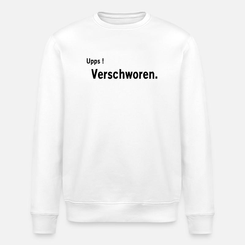 Conspired - Stanley/Stella ROLLER Unisex Organic Sweatshirt - white