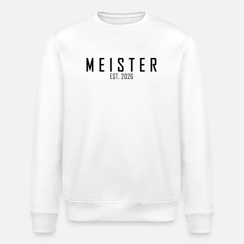 Master est. 2026 - Stanley/Stella ROLLER Unisex Organic Sweatshirt - white