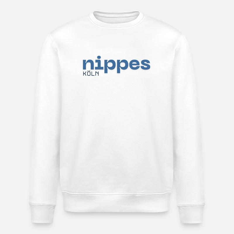 Nippes Köln Stadtteil  - Stanley/Stella Unisex Bio-Sweatshirt ROLLER - Weiß
