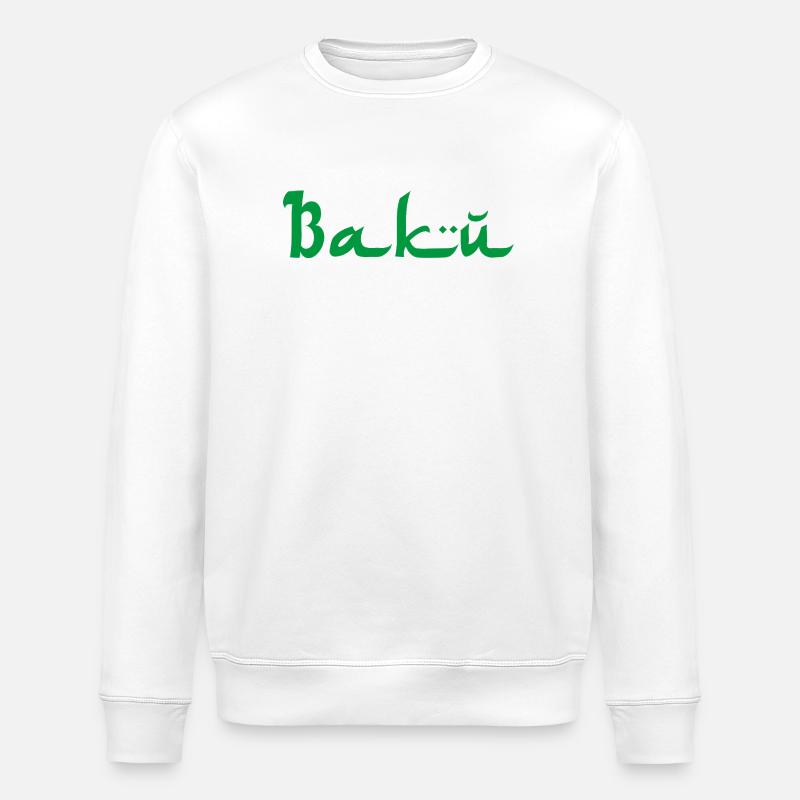 Bakou, Azerbaïdjan - Sweat bio ROLLER Stanley/Stella Unisexe - blanc