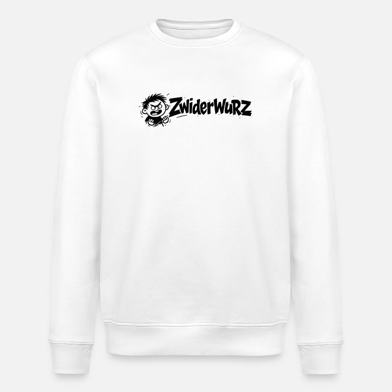 Zwiderwurz - Sweat bio ROLLER Stanley/Stella Unisexe - blanc