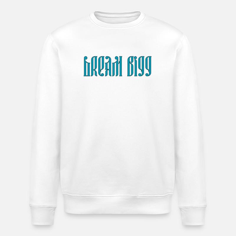 Dream Bigg - Sweat bio ROLLER Stanley/Stella Unisexe - blanc