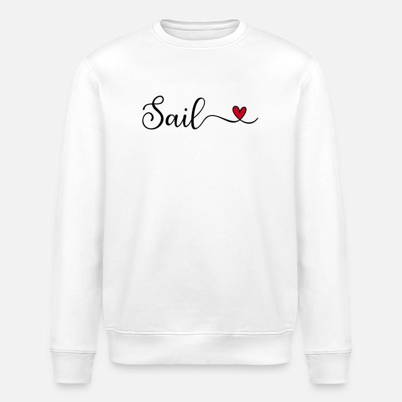 Voile - Sweat bio ROLLER Stanley/Stella Unisexe - blanc