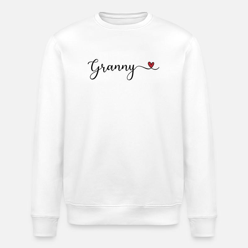 Oma - Stanley/Stella Unisex Bio-Sweatshirt ROLLER - Weiß