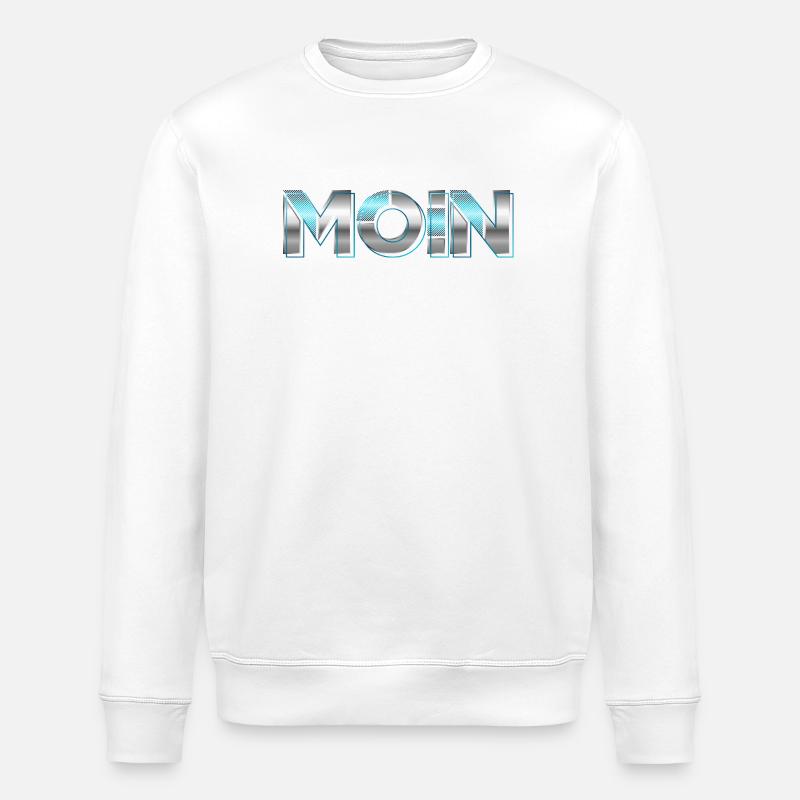 Bonjour - Sweat bio ROLLER Stanley/Stella Unisexe - blanc