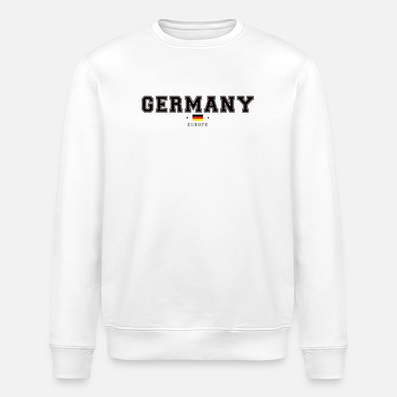 Allemagne - Sweat bio ROLLER Stanley/Stella Unisexe - blanc